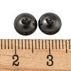 304 Stainless Steel Bead Cap Pendant Bails STAS-G224-24B-09-3