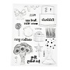 Silicone Clear Stamps DIY-A013-06-2