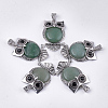 Natural Green Aventurine Big Pendants G-S353-01E-1