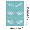 Self-Adhesive Silk Screen Printing Stencil DIY-WH0173-018-2