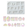 DIY Geometrical Shape Pendant Silicone Molds DIY-YW0008-01-1