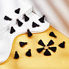 100Pcs Polycotton(Polyester Cotton) Tassel Pendant Decorations FIND-SC0003-23-4