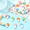16Pcs Handmade Porcelain Ceramic Beads PORC-FS0001-68B-5