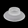 Glass Soap Dish Tray AJEW-XCP0003-54-3