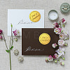 Self Adhesive Gold Foil Embossed Stickers DIY-WH0211-335-5