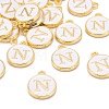 Golden Plated Alloy Charms ENAM-S118-01N-4