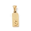 304 Stainless Steel Pendants LS-STAS-Z120-03S-G-1