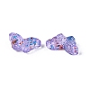 Picasso Transparent Glass Beads SEED-N012-05E-2
