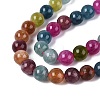 Natural Quartz Beads Strands G-N363-8mm-06-4