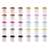 200Pcs 10 Colors Opaque Glass Beads GLAA-TA0001-20-21