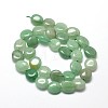 Natural Green Aventurine Nuggets Beads Strands X-G-J336-02-2