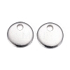304 Stainless Steel Charms STAS-H436-66S-6mm-3
