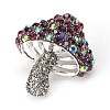 Alloy Rhinestone Brooch PW-WG67226-01-3