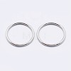 925 Sterling Silver Round Rings X-STER-F036-03P-1x9-2