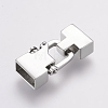 304 Stainless Steel Clasps X-STAS-F122-31P-2