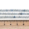 Natural Aquamarine Beads Strands G-L587-B02-01-A-3