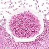 6/0 Baking Paint Transparent Fringe Glass Seed Beads X1-SEED-N006-06G-2