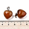 Natural Carnelian Pendants G-J386-H19-P-3