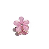 Plastic Flower Claw Hair Clips PW-WGF255D-01-1