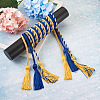 6Pcs 3 Styles Polyester Graduation Honor Rope AJEW-TA0001-22-4