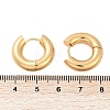 202 Stainless Steel Huggie Hoop Earrings X-EJEW-O087-08C-G-4