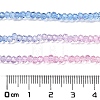 Transparent Painted Glass Beads Strands DGLA-A034-T2mm-A08-3