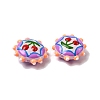Baking Paint Glass Enamel Beads LAMP-K039-34L-3