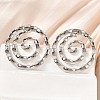 304 Stainless Steel Stud Earrings STAS-H259-04P-1