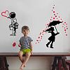 PVC Wall Stickers DIY-WH0228-739-3