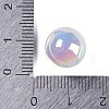 Rainbow Iridescent Plating Acrylic Beads FIND-B077-01A-4