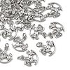 SHEGRACE Brass Pave Clear Cubic Zirconia Charms XGRQ4D002-658P-1