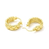 Brass Triangle Hoop Earrings for Women EJEW-E273-08LG-2