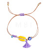 Bohemian Cotton Tassels Charm Bracelets EO4555-2-1