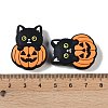 Halloween Theme Silicone Focal Beads SIL-M005-04B-3