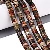 Natural Picasso Jasper/Polychrome Jasper Beads Strands G-N367-03A-08-1