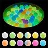 24Pcs 12 Colors Round Luminous Silicone Beads JX328A-01-1