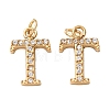 304 Stainless Steel with Crystal Rhinestone Charms RB-CBA5270-11G-T-1