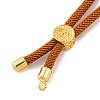 Nylon Cords Bracelet Makings Fit for Connector Charms AJEW-P116-01G-21-3