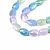 Electroplate Glass Beads Strands EGLA-S194-17E-3