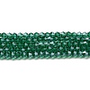 Transparent Electroplate Glass Beads Strands LS-EGLA-A039-T2mm-A10-1