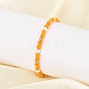 304 Stainless Steel Beaded Bracelets for Women BJEW-M056-08P-01-4