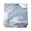 Floral Oil Painting Print Square Cardboard Jewelry Boxes CBOX-A010-01A-04-1
