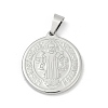 304 Stainless Steel Pendants STAS-A053-24C-P-1