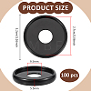 Plastic Loose Leaf Ring Round Binder Discs FIND-WH0366-314-2