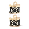 Alloy Enamel Pendants AL-CBA072F-01G-01-1