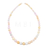 Natural Green Jade Graduated Beads Strands GG-CBA2AE1-A06-B-4