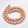Natural Cultured Freshwater Pearl Beads Strands PEAR-F007-06-01-3