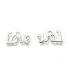 201 Stainless Steel Charms STAS-C017-07P-1