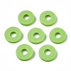 Handmade Polymer Clay Beads X-CLAY-Q251-6.0mm-B49-2