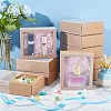 Kraft Paper Storage Gift Drawer Boxes CON-WH0089-37B-01-4